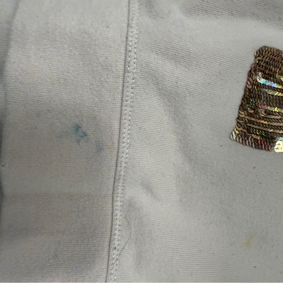 Crewcuts Gray Boxy Embellished Long Sleeve Hoodie - Picture 2 of 4